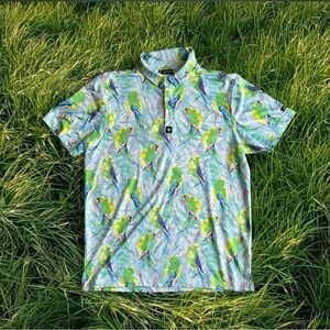 Men’s Bad Birdie Performance Golf Polo Size M